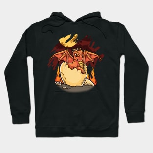 Adorable Baby Dragon Hatching Out Of A Dragon Egg Hoodie